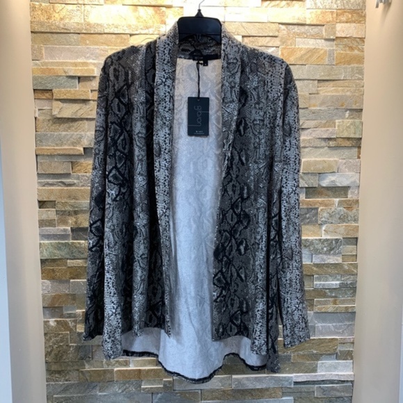 Gibson Open Front Fleece Cardigan - Picture 3 of 6